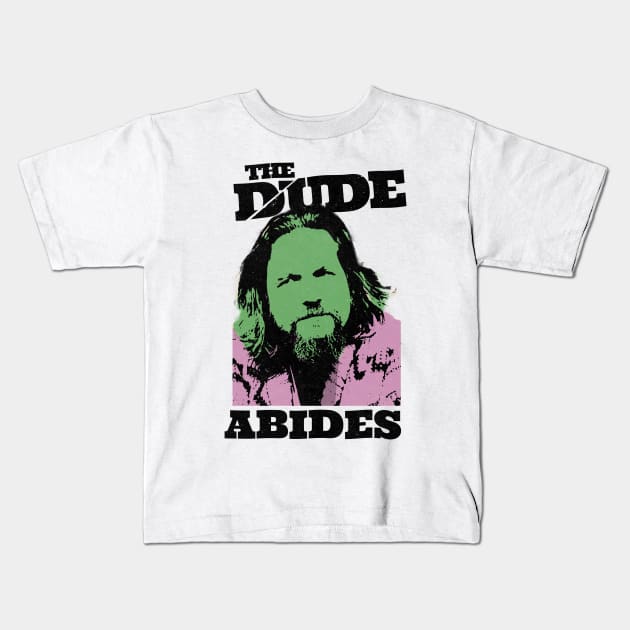 the dude abides Kids T-Shirt by Fairy1x